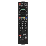 Cuifati Plastic Black Replacement Smart TV Remote Control Television Controller for Panasonic N2QAYB000487 Innovative Keyboard Remote Controller N2QAYB000487 for Panasonic Smart TV
