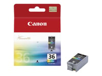 Canon CLI-36 Color - Couleur (cyan, magenta, jaune, noir) - originale - cartouche d'encre - pour PIXMA iP100, iP100 Bundle, iP100 with battery, iP100wb, iP110, mini260, mini320