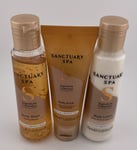 Sanctuary Spa Signature Collection Shower Gift Set, 3pcs, New & Sealed.