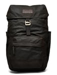 Barbour Ess Wax Backpack Ryggsäck Väska Black Barbour