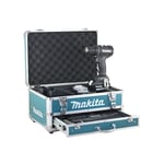 Makita Perceuse visseuse 18V avec accessoires + 2 batteries 5Ah chargeur rapide coffret - MAKITA DDF485TX2B