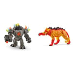 SCHLEICH 42549 Master Robot with Mini Creature Eldrador Creatures Toy Playset for children aged 7-12 Years & 70148 Lava Tiger Eldrador Creatures Toy Figurine for children aged 7-12 Years