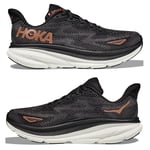 HOKAONE ONE CLIFTON 9 Herrskor Mesh Lågskor Löparskor för Väg Black + Yellow 42