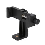 Cell Phone Tripod Adapter Mount Holder Black As Shown