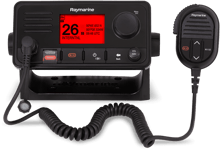 Raymarine - Ray73 VHF-radio med dual-stationfunktion, GPS, AIS-mottagare och megafonutgång