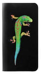 Green Madagascan Gecko PU Leather Flip Case Cover For Samsung Galaxy S10