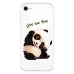 Trolsk TPU Back Case - Cute Panda (iPhone SE3/SE2/8/7)