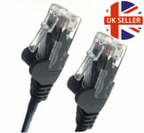 Black 20m Internet Cat6 cable for Router Smart TV Xbox CCTV PS4