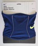 Nike Strike Snood Winter Warrior Neck Warmer Wrap Mens Blue Volt Genuine New