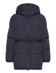 Mid Length Down Jacket Blue GANT