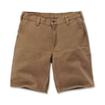 Carhartt DUCK DOUBLE FRONT SHORT - CARHARTT® BROWN / W32