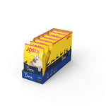 JosiCat Crispy Duck (7 x 650 g) | Croquettes pour chat au canard | Développé par JOSERA | Nourriture Premium pour chat adulte | Lot de 7 sachets
