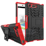Sony Xperia X Compact Heavy Duty Case Red