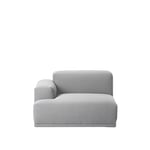 Muuto - Connect Modular Sofa, Left Armrest (A) - Wooly 1007