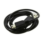 DLH - Cable usb- a vers mini usb , noir , longeur 1M DY-TU1705B pour Camescope jvc