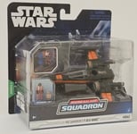 Star Wars Micro Galaxy Squadron 5 Inch Poe Dameron's T-70 X Wing 0062