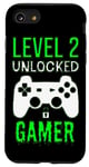 iPhone SE (2020) / 7 / 8 Level 2 Unlocked Gamer - Funny Gamer 2nd Birthday Case