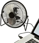 Mini Portable USB Desk Fan Portable Cooling Desktop 7.5" Table Fan Office Study 