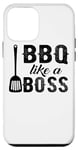 Coque pour iPhone 12 mini BBQ Like A Boss - Funny Barbeque Lover