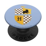 Harry Potter Hufflepuff Checkered Shield Crest PopSockets PopGrip Interchangeable