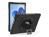 Estuff Atlanta - Baksidesskydd För Surfplatta - Robust - Polykarbonat, Termoplastisk Polyuretan (Tpu) - Svart - För Microsoft Surface Pro 9