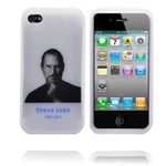 Apple Soft Steve Jobs Iphone 4s Silikonskal (vit Kant)