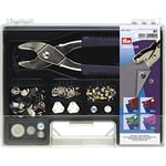 Prym Basic Sewing Assortment Box, Silver,Black,Golden, One Size