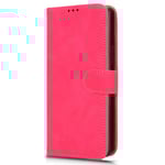 EIDERWOOD Asus Zenfone 11 Ultra Fodral i Läder med Plånboks- och Stativfunktion - Pink