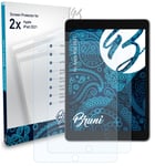 Bruni 2x Protective Film for Apple iPad 2021 Screen Protector Screen Protection