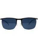 Hugo Boss Mens 1348/F/S 0KJ1 KU Dark Silver Sunglasses - One Size
