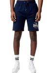 Lonsdale Men's Traprain 2 Shorts, Navy/White, XXL