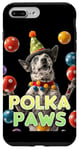 Coque pour iPhone 7 Plus/8 Plus Blue Heeler Jouet de jongleur pour chien de bétail australien Motif pattes