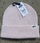 New VANS Light Pink Marl Cuff BEANIE - OSFA - UNISEX - Off The Wall Tags V50