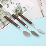 3pcs/set Painting Palette Knife Spatula Mixing Paint Stainless S Onesize