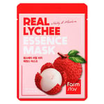FarmStay Real Lychee Essense Mask fuktgivande arkmask med litchiextrakt 23ml (P1)