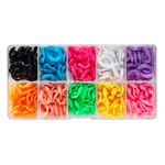 Chain links happy mix – 180 färgglada länkar för att skapa armband & halsband