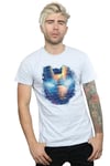 Iron Man Distressed Head T-Shirt