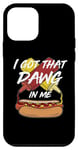 Coque pour iPhone 12 mini I Got the Dawg In Me Ironic Meme Viral Citation