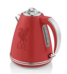 Swan Liverpool FC Retro Jug Kettle 1.5L Stainless steel 3000W Red SK19020LIVRN