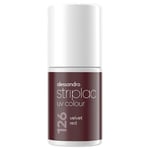 Alessandro Naglar Striplac UV Colour UV Nagellack 126 Velvet Red 6,5 ml ()
