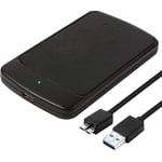 Lyntex Black External Portable Hard drive USB 3.0 super fast transfer speed for use with Windows PC, Apple Mac, Smart tv, XBOX ONE & PS4 (1TB)