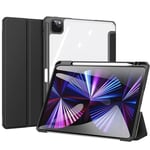 Etui Antichoc Galaxy Tab-S7fe / Tab-S7+ Rabat Latéral Fonction Stand Toby Noir