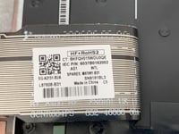 HP ZBook Firefly 14 G7 M14636-B31 US International Keyboard Layout Palmrest DSC