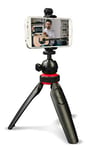 DigiPower TP-ACT5 Trépied - télécommande Bluetooth Amovible Compatible avec téléphones Portables, caméras d'action et appareils Photo Reflex numériques Noir