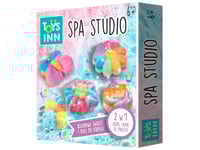 Creative Spa Studio Set Med Blomljus Och Badbollar