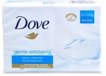 Dove Gentle Exfoliating Beauty Cream Bar 100g 4 Pack