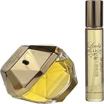 Paco Rabanne Lady Million Eau de Parfum Spray 80ml & 20ml Gift Set - New