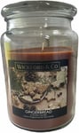 Wickford & Co Luxury Scented Candle - Gingerbread - Large - Up To 95hrs