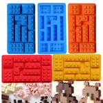 1 Pcs Chocolate Silicone Mold Blocks Bricks Ice Tray Fondant Cak Royal