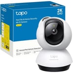 Tapo Caméra Surveillance WiFi intérieure 2K 4MP C220, détection de Personne, Audio bidirectionnel, Compatible avec Alexa et[S101]